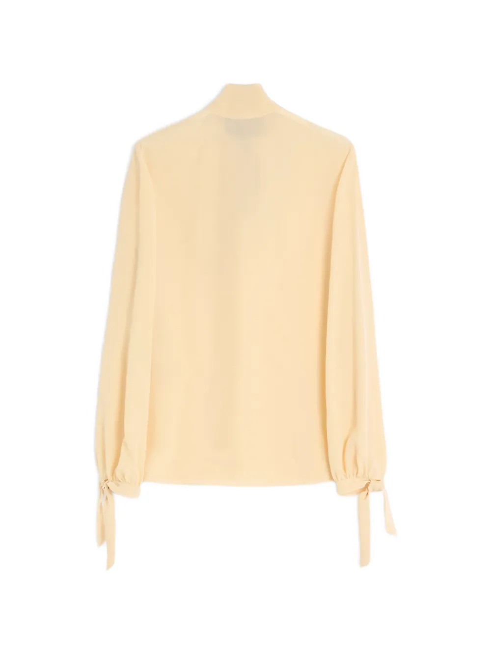  Valentino Garavani Crepe De Chine Shirt - Neutrals 