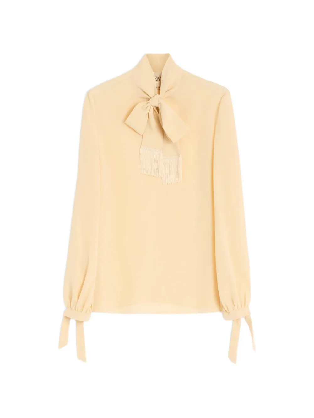 Valentino Garavani crêpe de chine blouse - Yellow