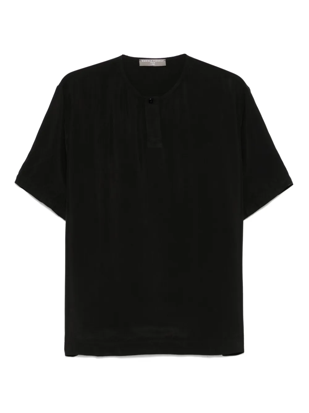 Daniele Fiesoli playera con cuello redondo | negro | Image 1
