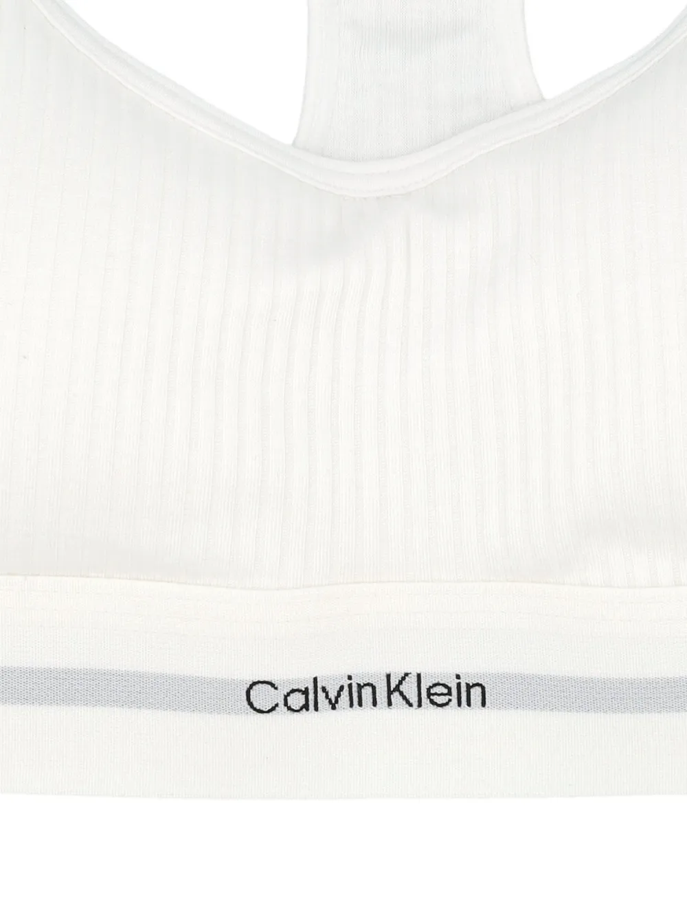 Calvin Klein Katoenen bralette Wit