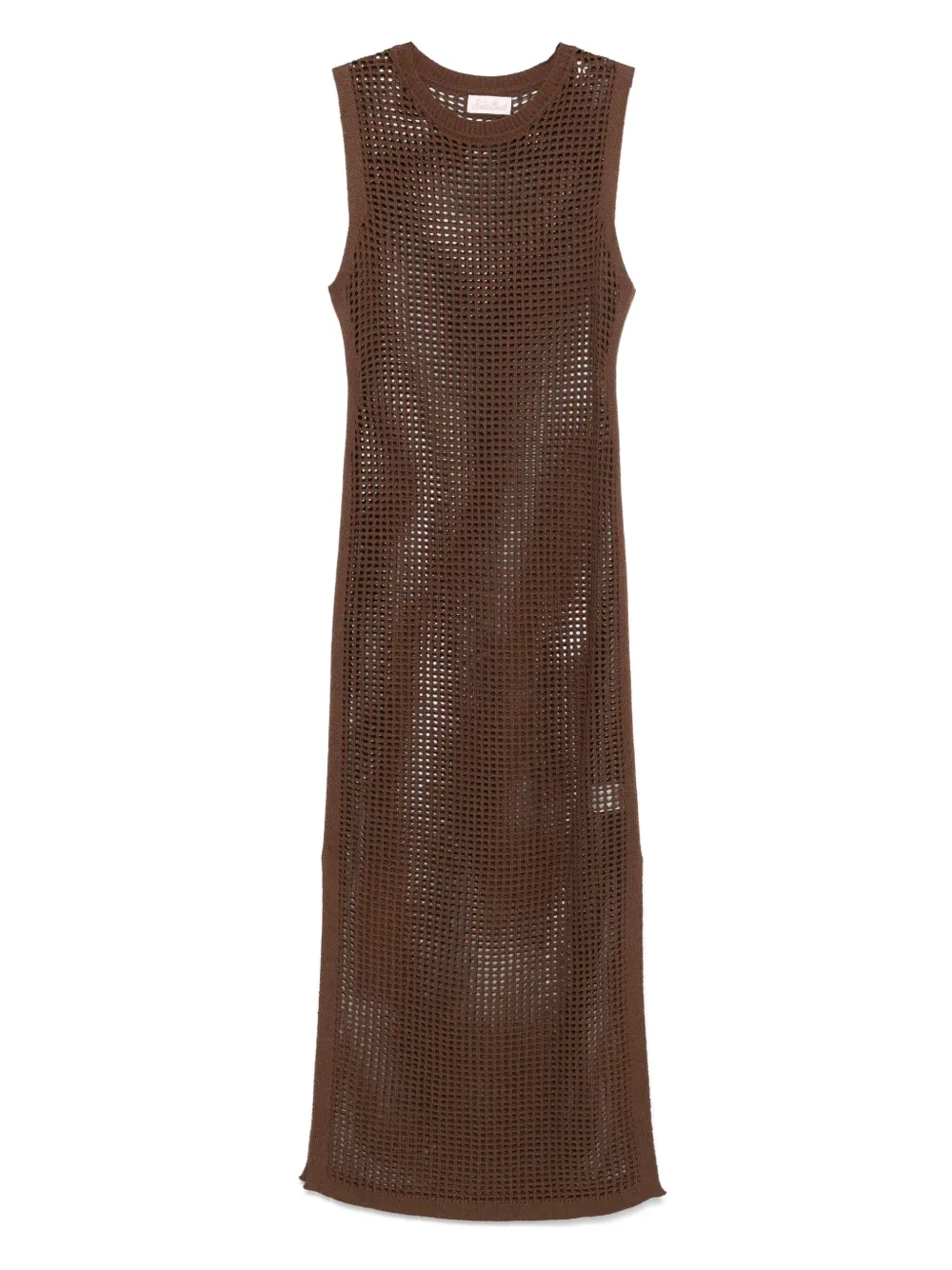 MC2 Saint Barth Eileen midi-jurk Bruin