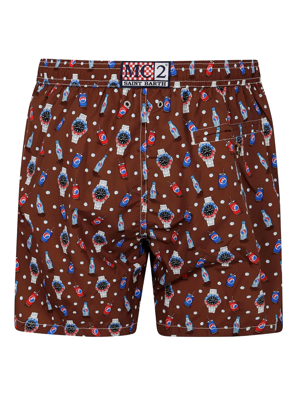 MC2 Saint Barth shorts de playa con estampado gráfico | Shorts de playa | Image 2