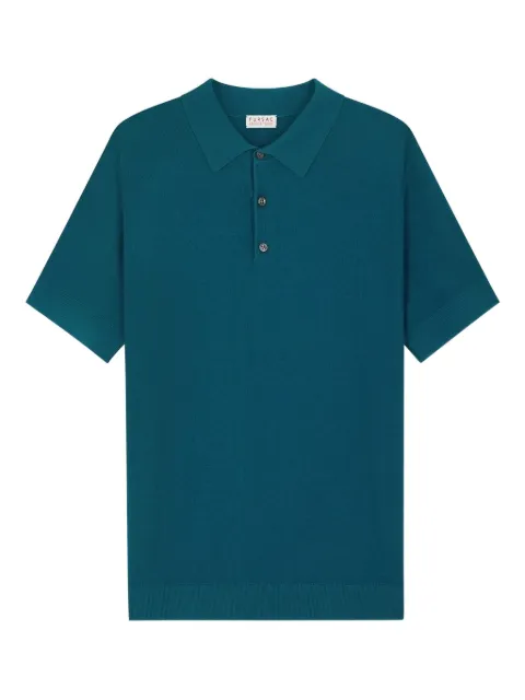 FURSAC short-sleeve knitted polo shirt