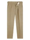 FURSAC pleated linen trousers - Neutrals