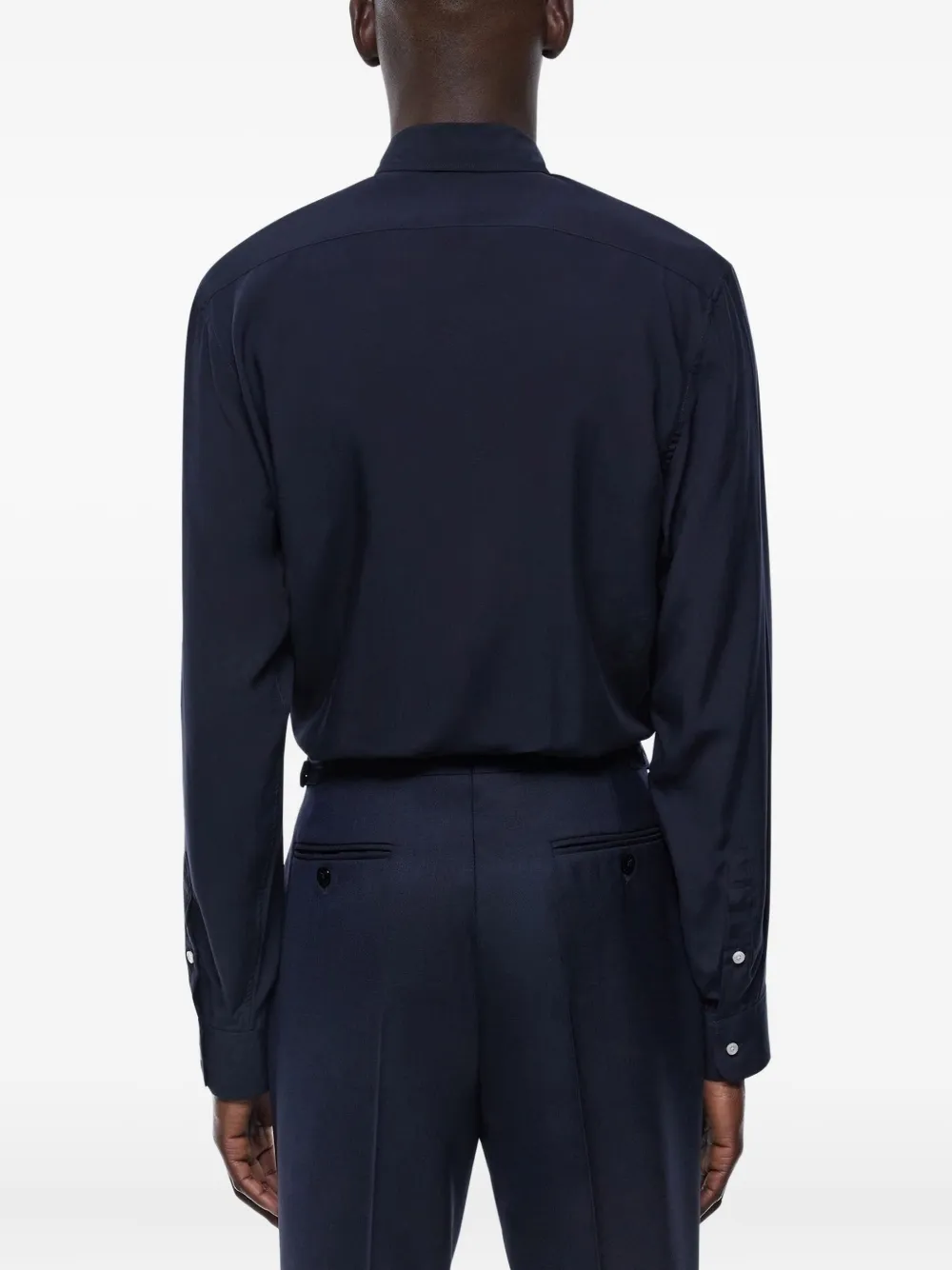 FURSAC Overhemd met lange mouwen Blauw