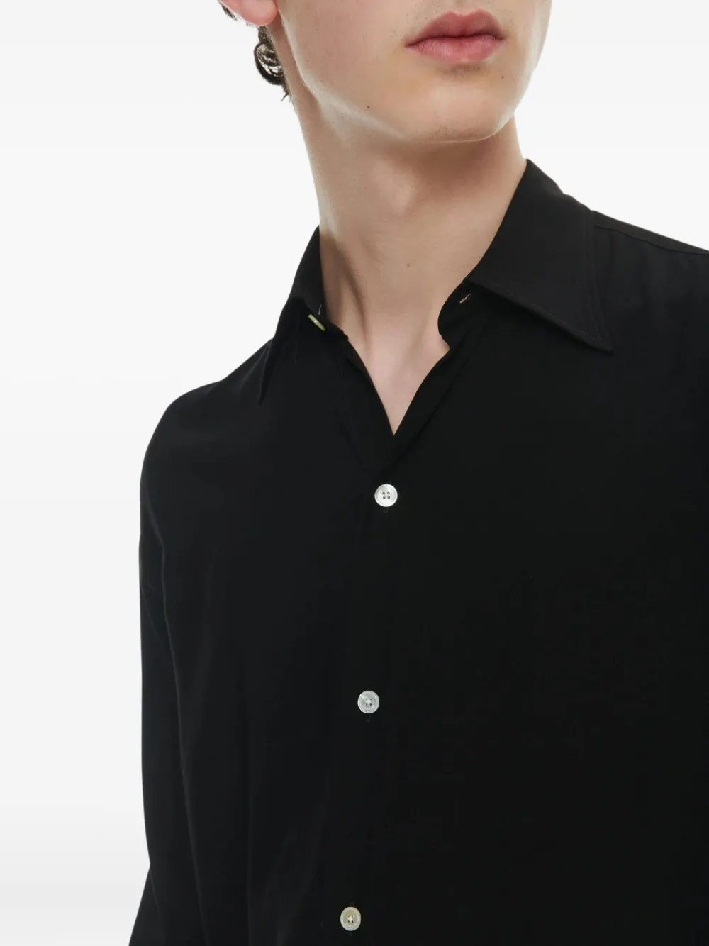 FURSAC Button-down overhemd Zwart
