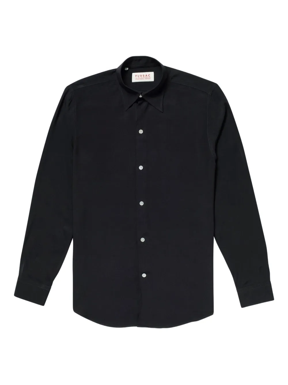 FURSAC Button-down overhemd Zwart
