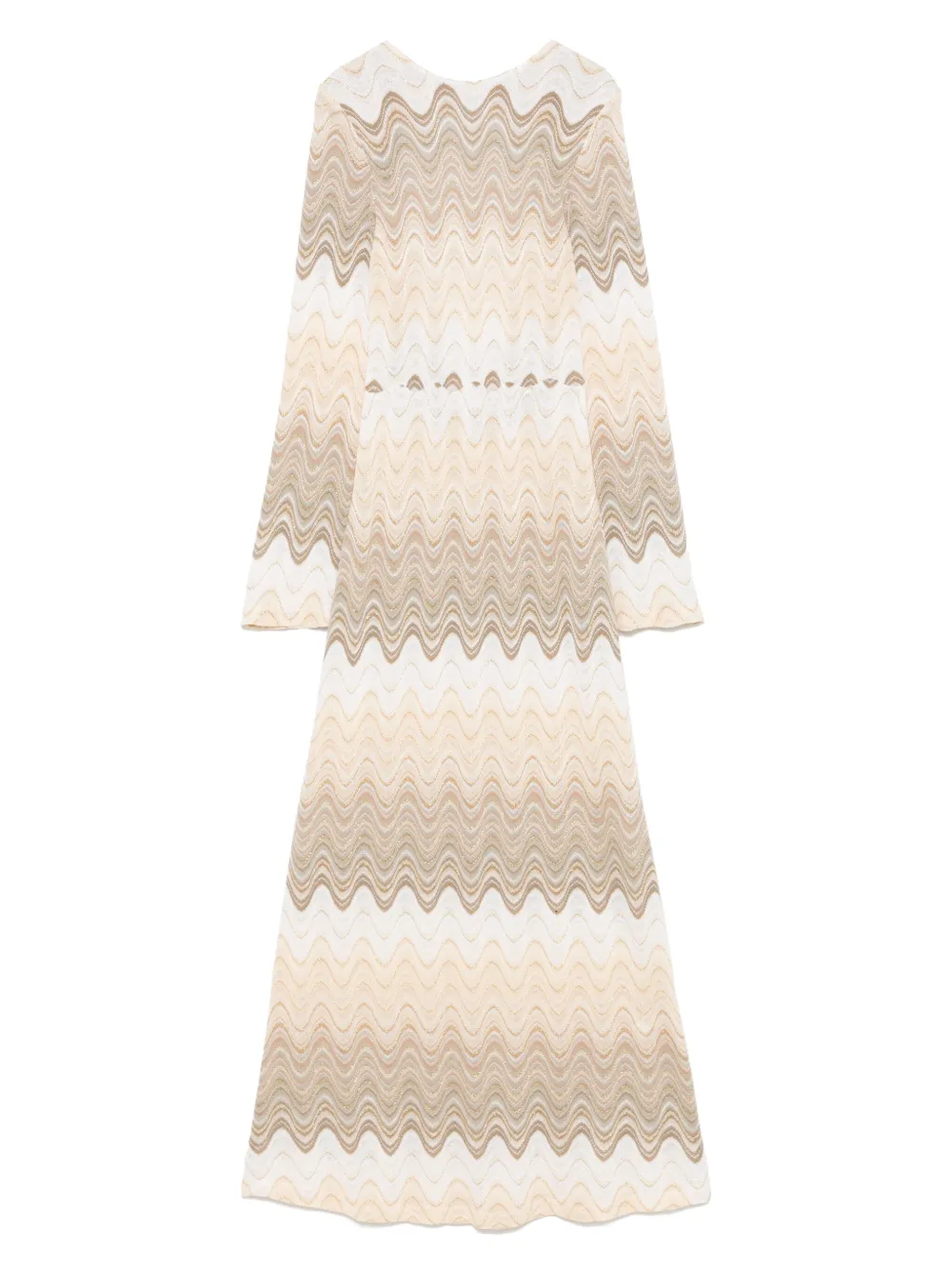 MC2 Saint Barth Venera maxi-jurk Bruin