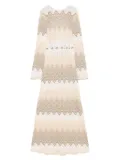 MC2 Saint Barth Venere maxi dress - Brown