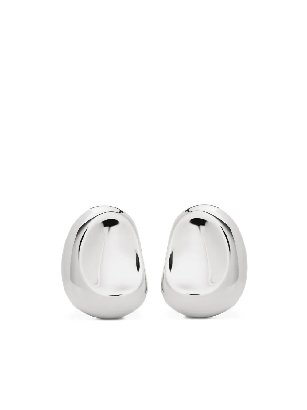 Monica Vinader Womens Nura Reef Medium 18ct Gold Vermeil-plated 925 Sterling Silver Hoop Earrings In Metallic