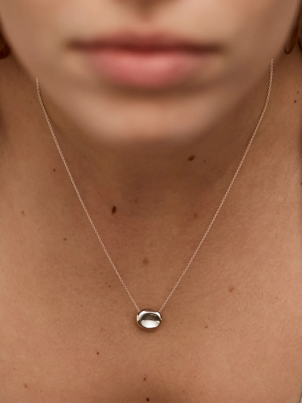 Monica Vinader Aria halsketting - Zilver