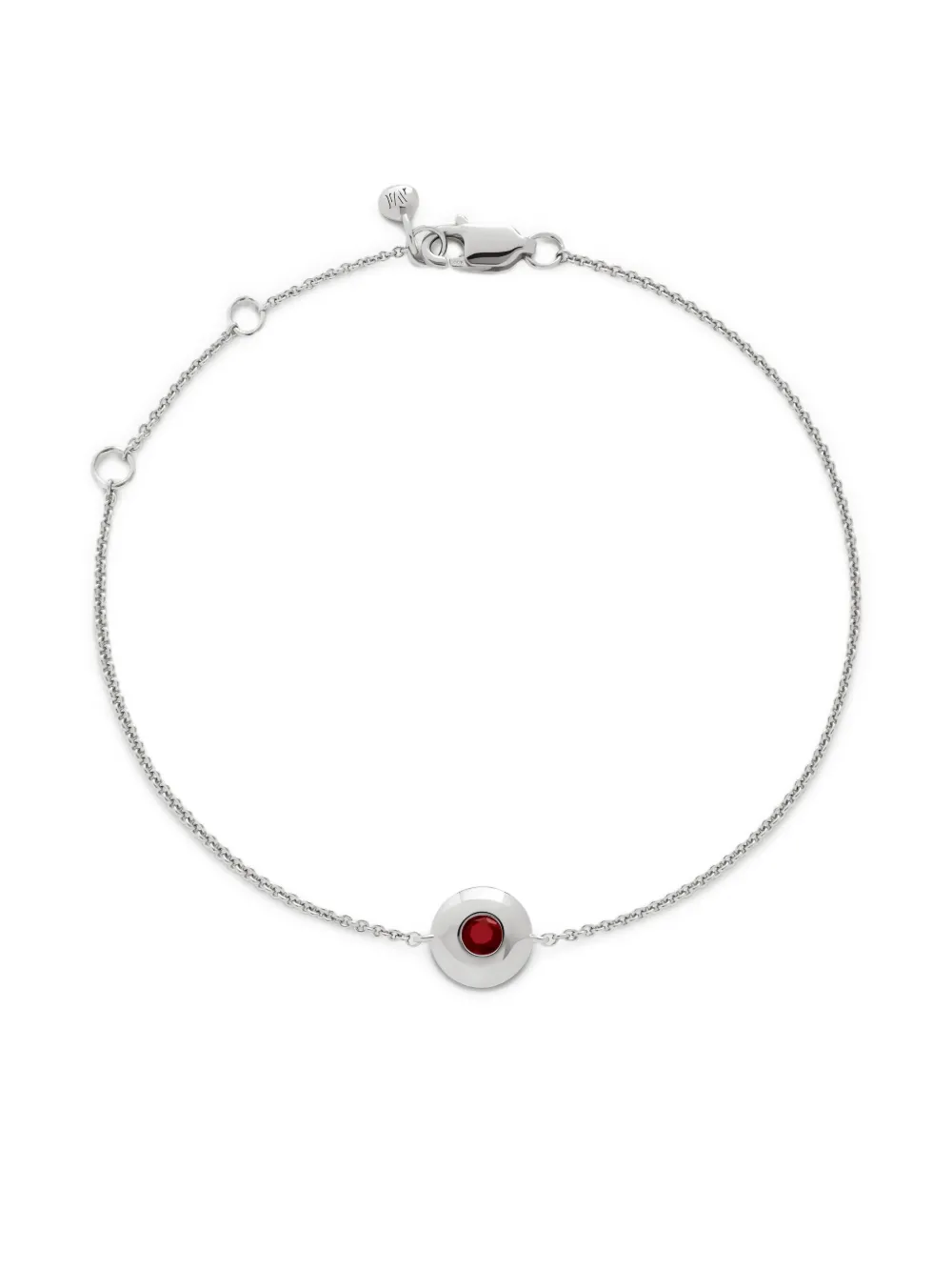 Monica Vinader January Birthstone bracelet | Silver | Image 1