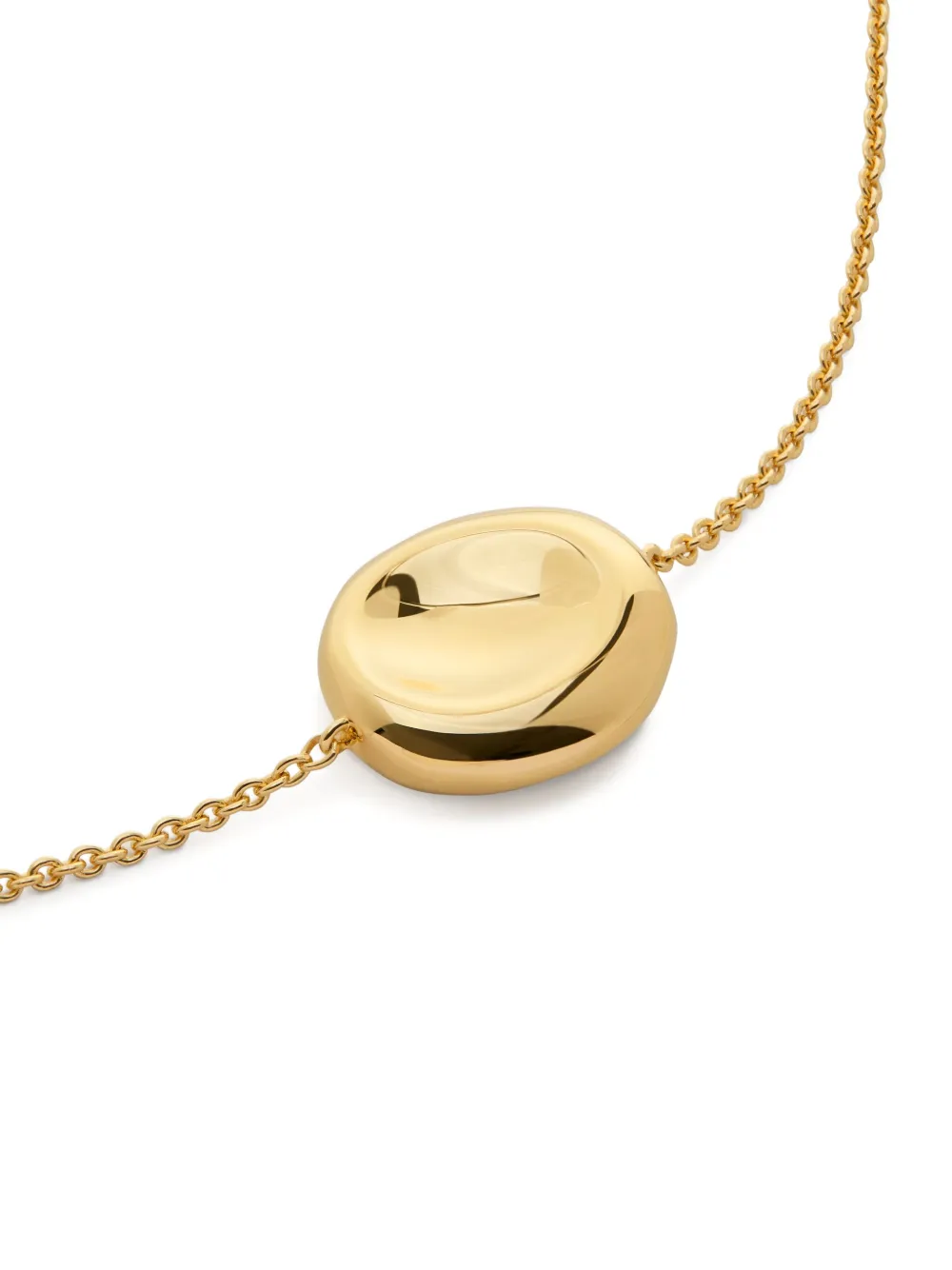Monica Vinader Gold Vermeil Aria Chain Bracelet In Gold