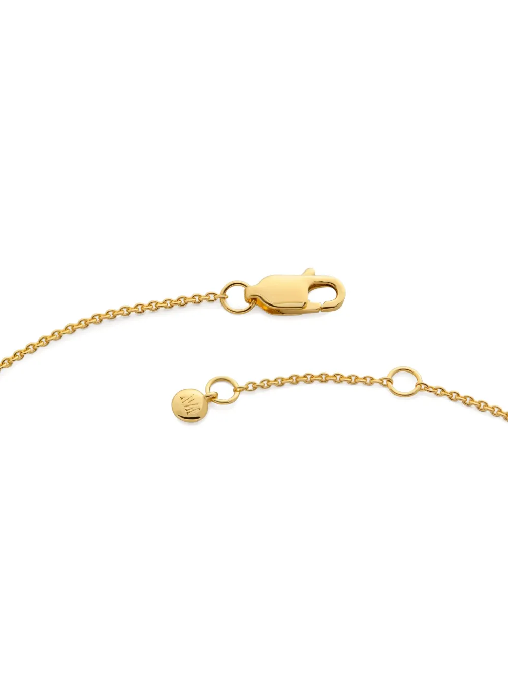 Monica Vinader Gold Vermeil Aria Chain Bracelet In Gold