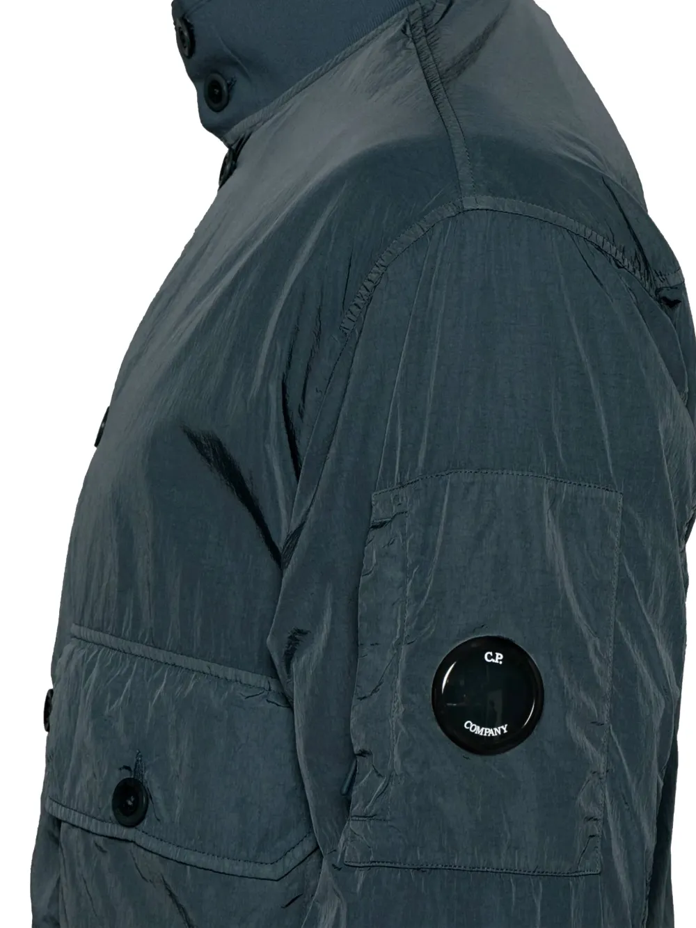 C.P. Company Bomberjack met zakdetail Blauw