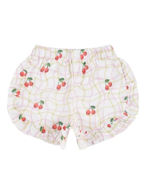 Stella McCartney Kids cherry-print shorts