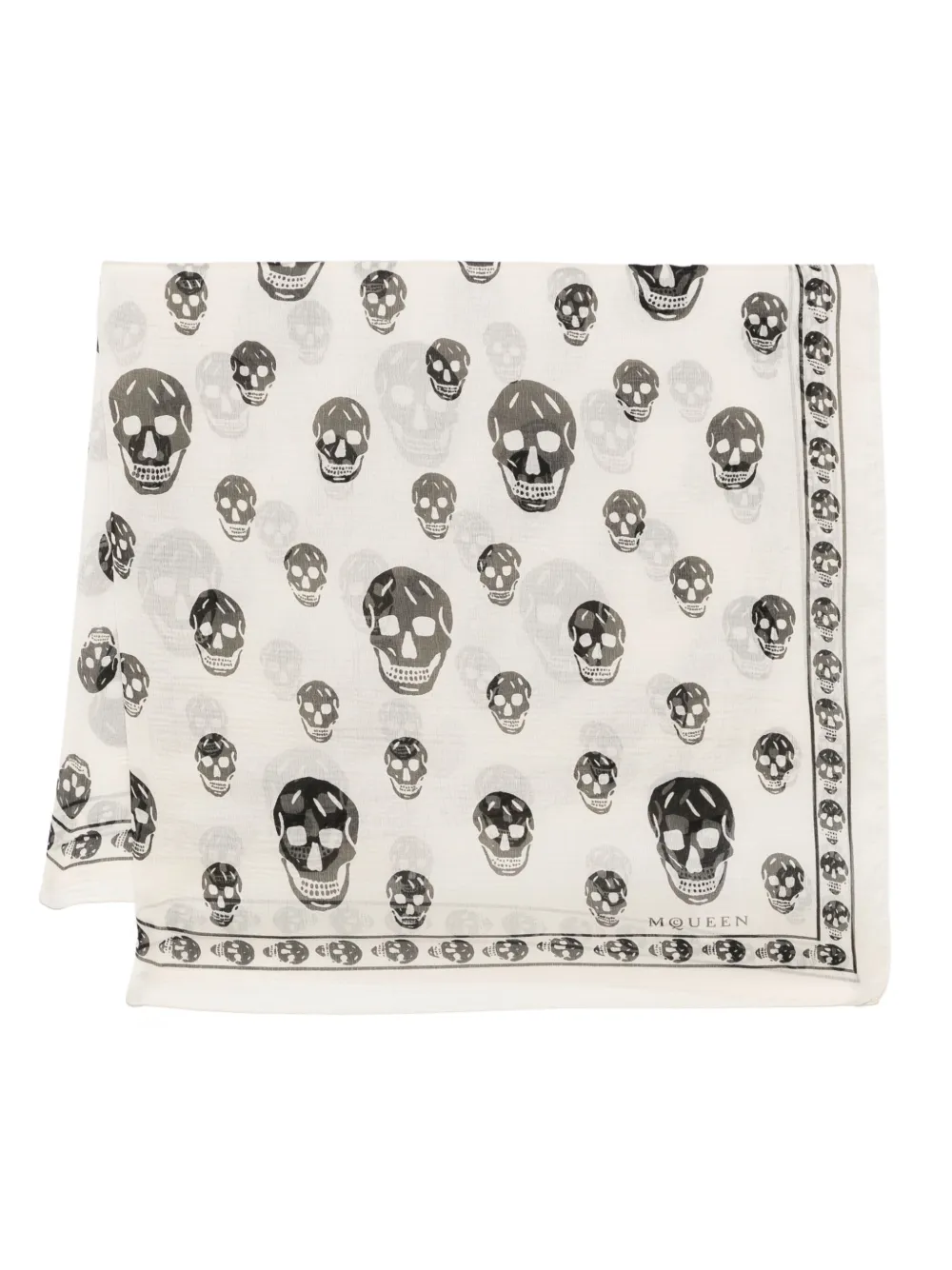 Alexander McQueen mascada Classic Skull | neutro | Image 1