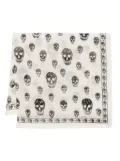 Alexander McQueen Classic Skull scarf - Neutrals