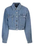 Daily Paper textured denim jacket - Blue