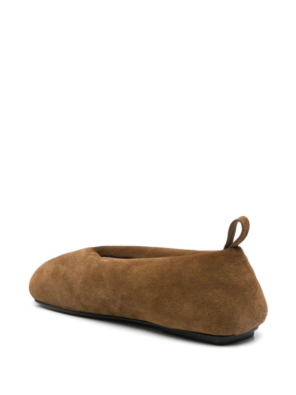 Carven suede slippers Brown