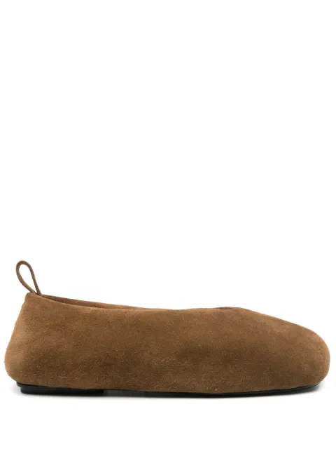 Carven slippers de gamuza