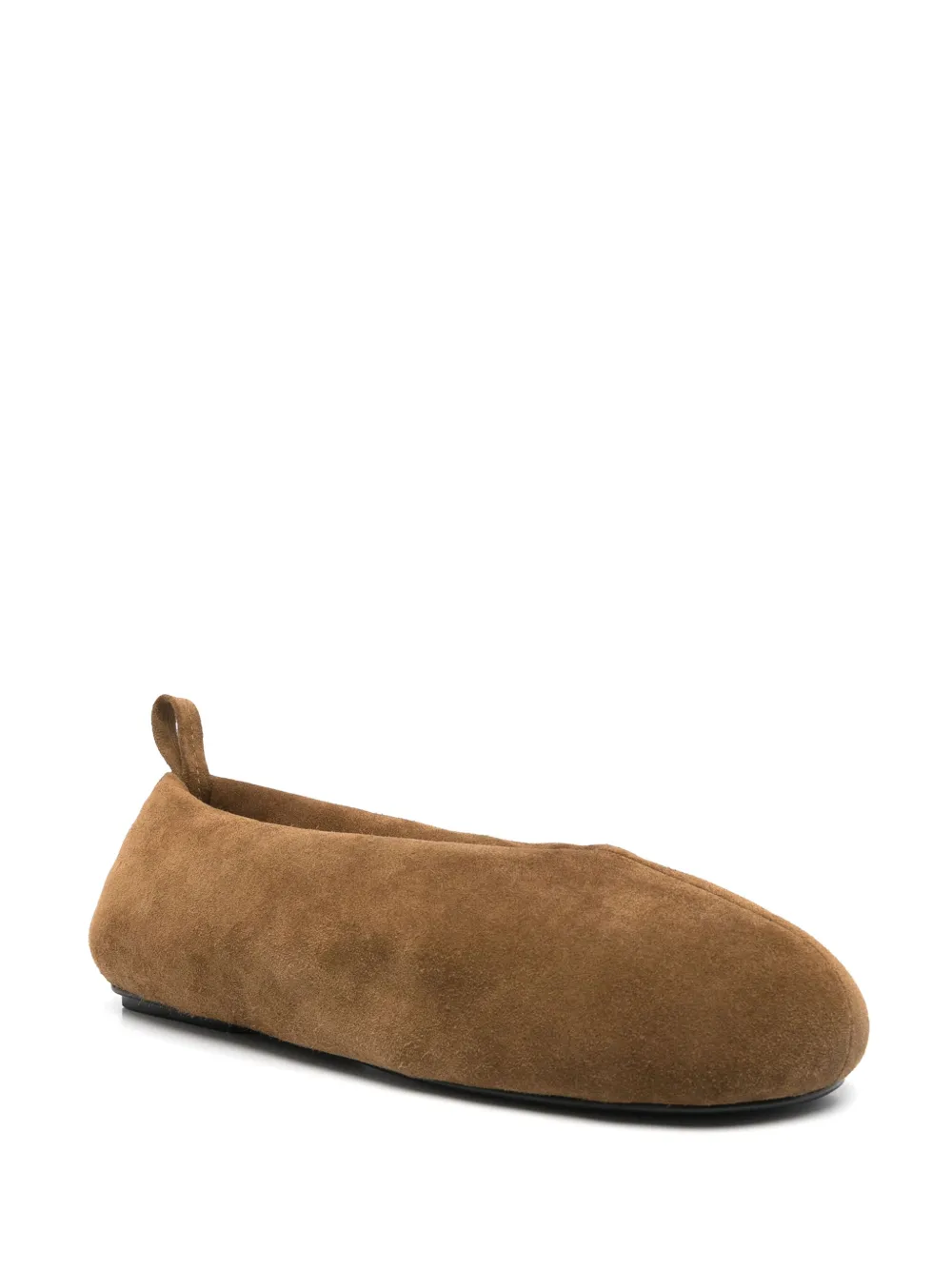 Carven suede slippers - Bruin