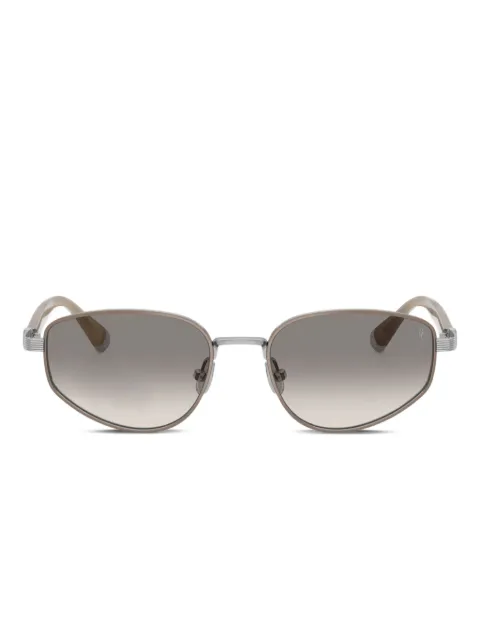 Brunello Cucinelli lentes de sol con armazón geométrica