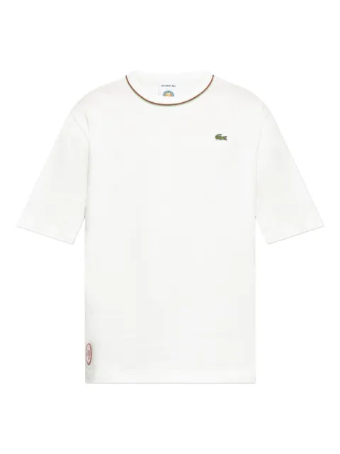 Lacoste تيشيرت قطن بطبعة شعار الماركة