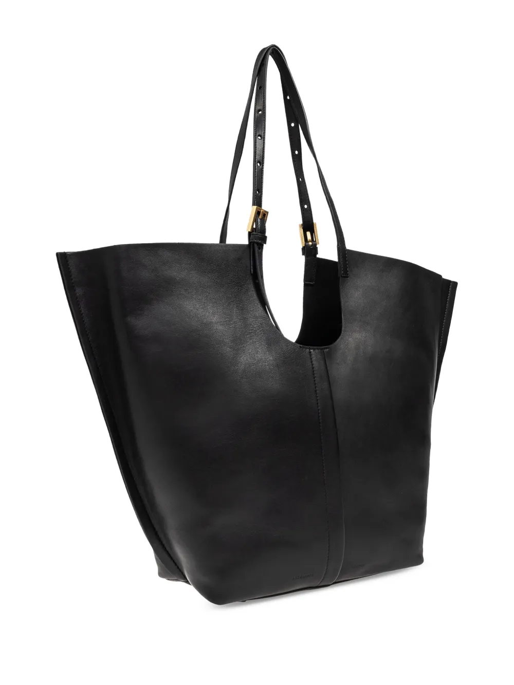 AllSaints Shopper met open bovenkant Zwart