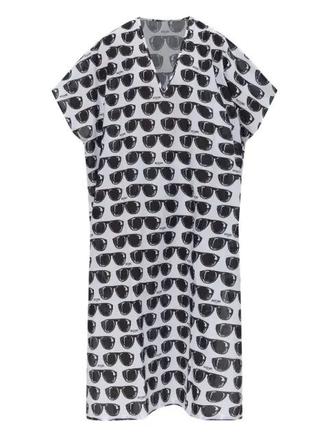 Moschino sunglass-print maxi dress