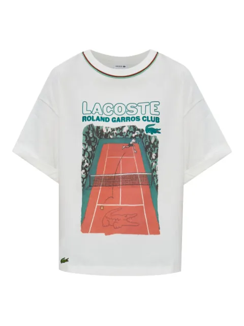 Lacoste logo-print cotton t-shirt
