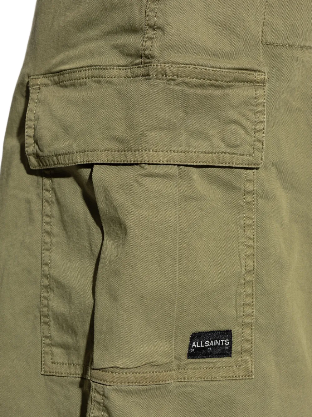 AllSaints Flynn cargo shorts Groen