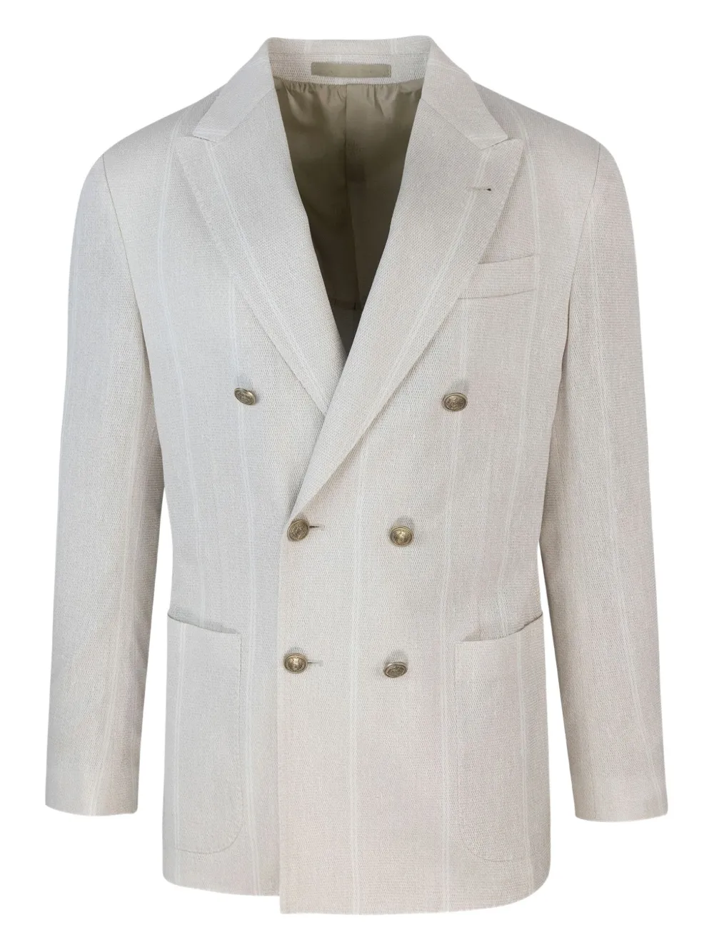 Eleventy striped blazer | Neutrals | Image 1