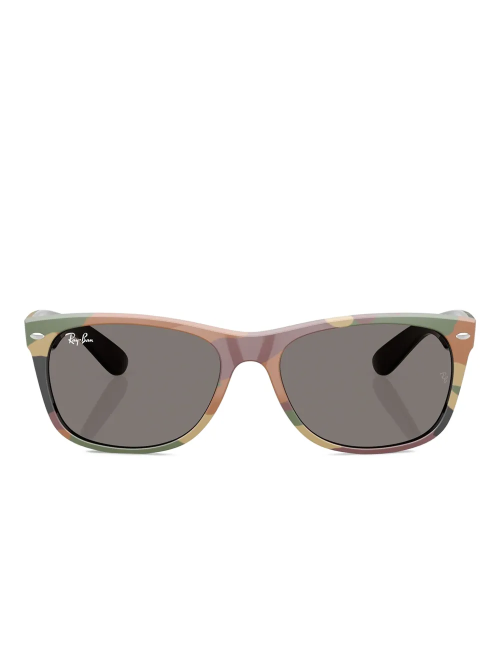 Ray-Ban ニュー ウェリントン カモフラージュ サングラス - ブラック Ray-Ban ニュー ウェリントン カモフラージュ サングラス - ブラック