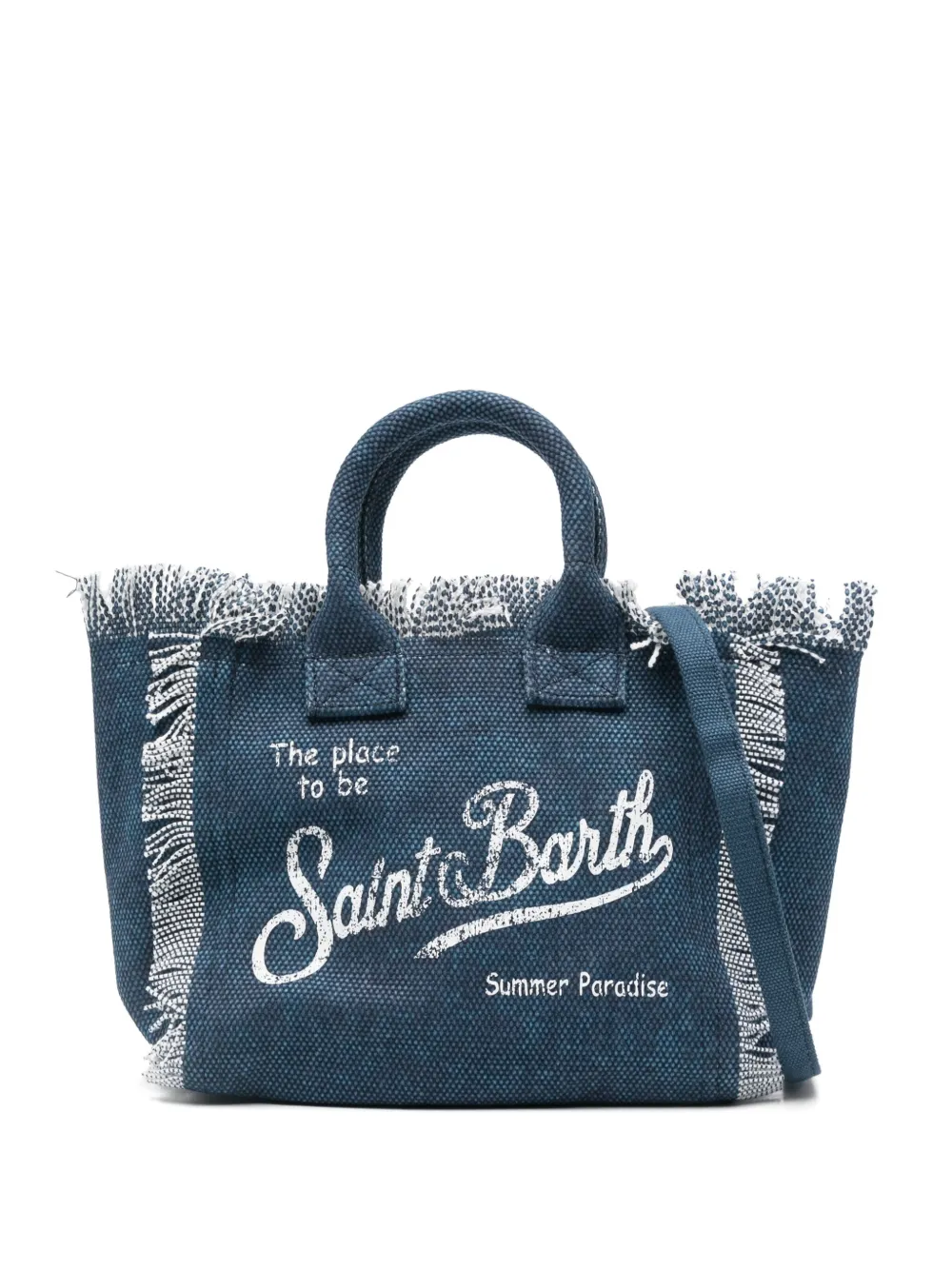 MC2 Saint Barth Kleine Vanity shopper Blauw