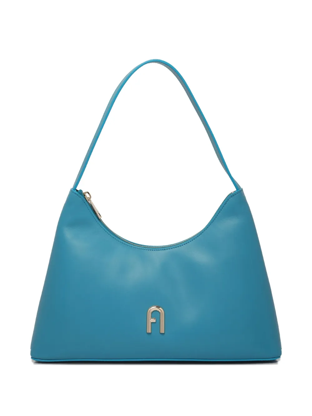 Furla レザーショルダーバッグ - ブルー Furla レザーショルダーバッグ - ブルー