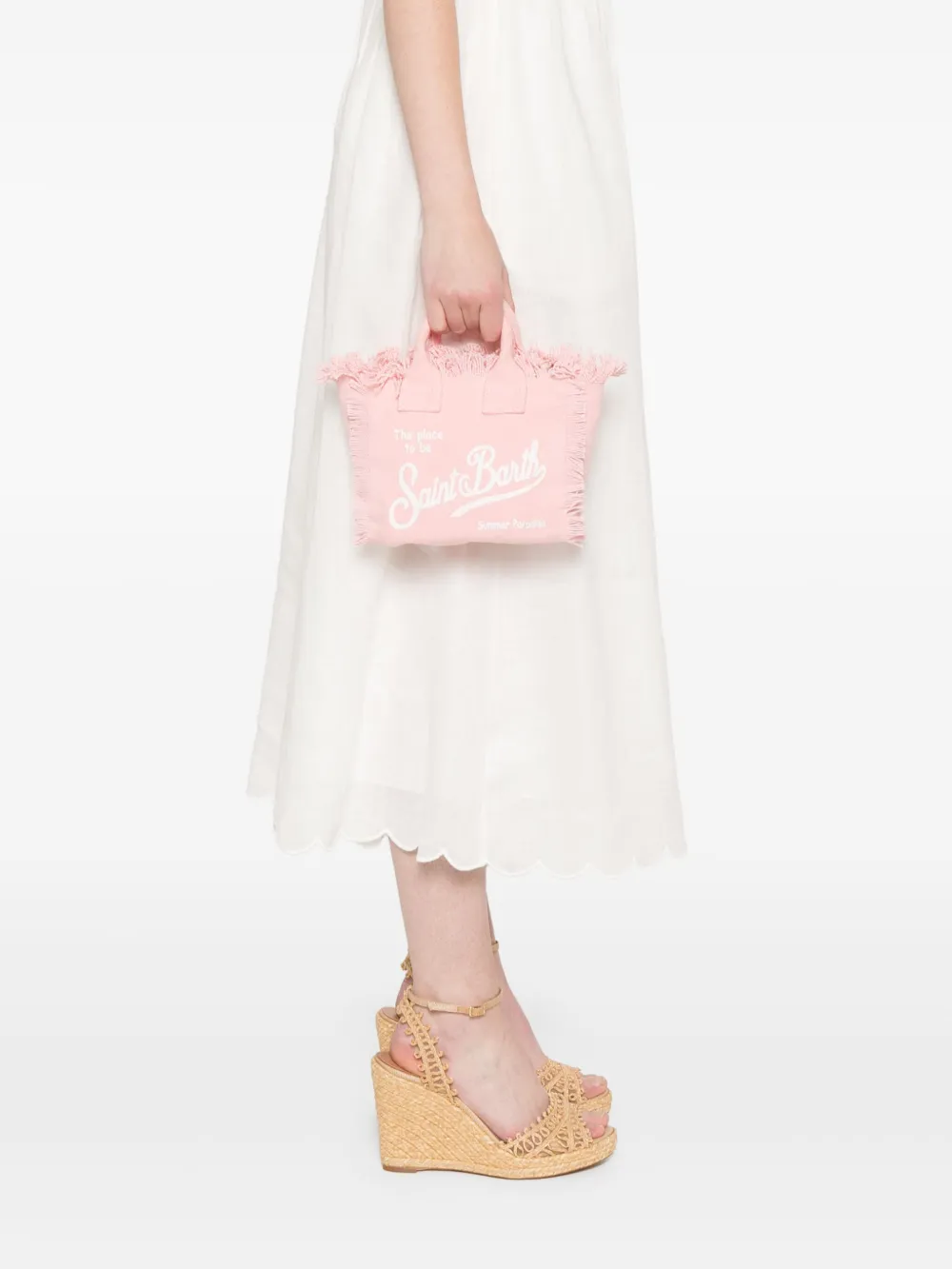 MC2 Saint Barth Kleine Vanity shopper - Roze