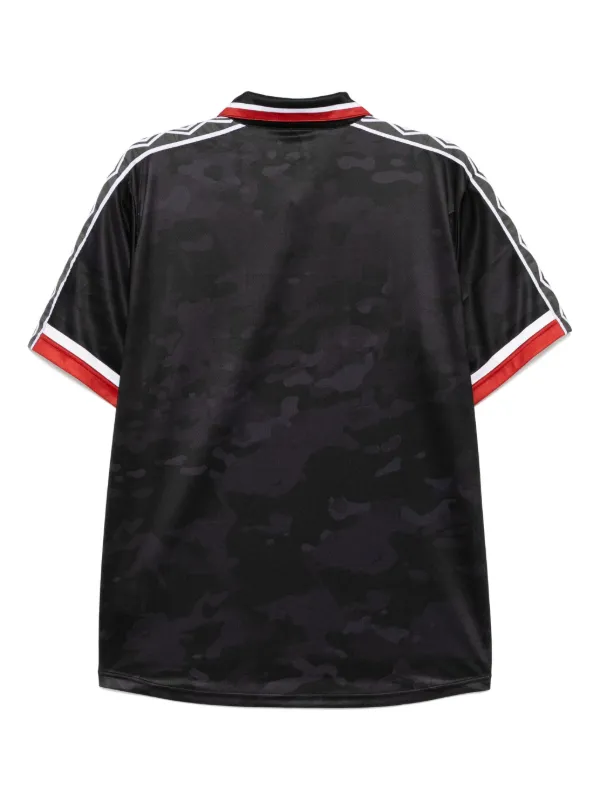 Tシャツ・カットソー UMBRO UMB X White Mountaineering Short Sleeve Polo Shirt Bla White Mountaineering x Umbro Uniform Polo Shirt | Black