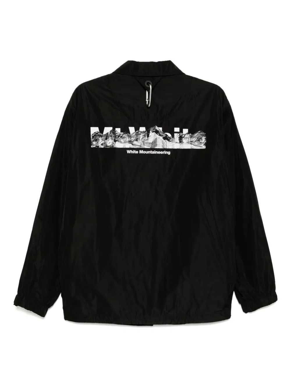 White Mountaineering logo-print coach jacket | Shirt Jackets | Image 2