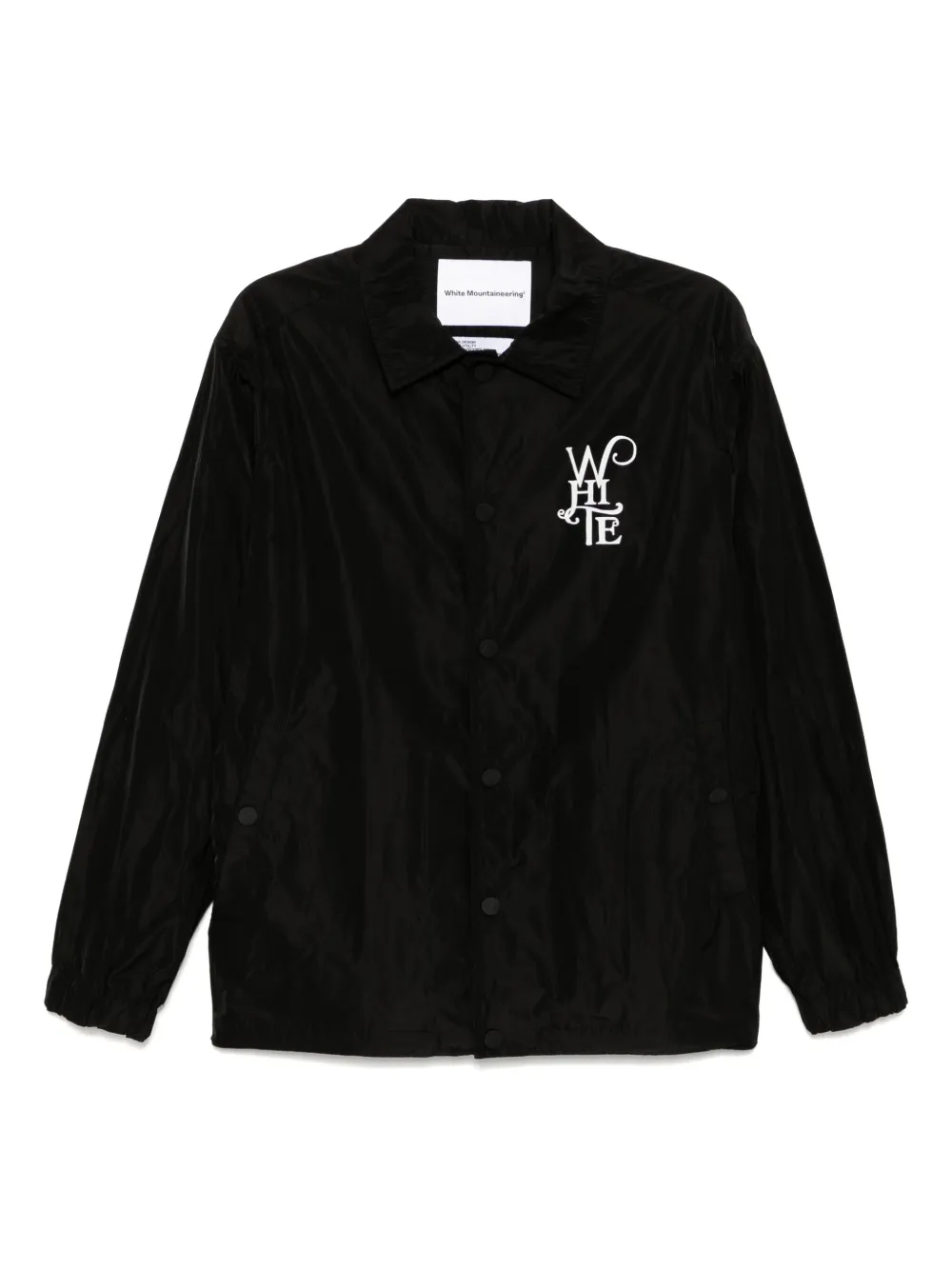 White Mountaineering コーチジャケット - ブラック White Mountaineering コーチジャケット - ブラック