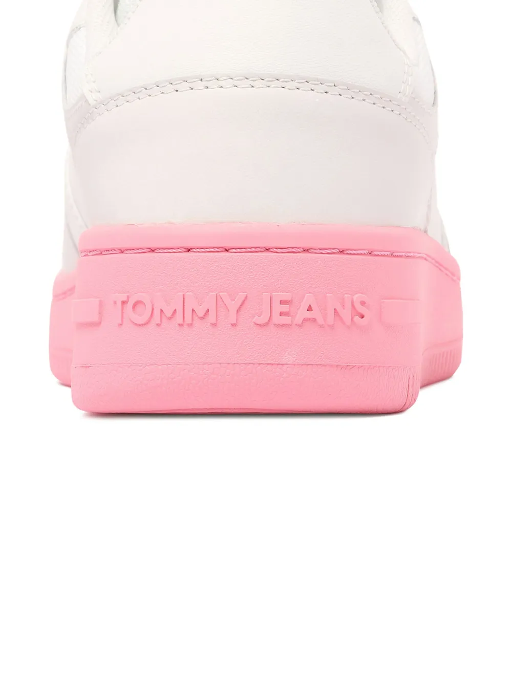 Tommy Jeans leather sneakers White