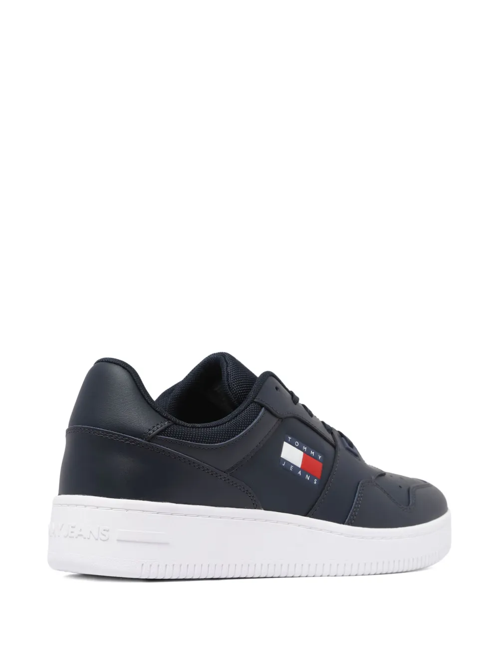 Tommy Jeans leather sneakers Blue