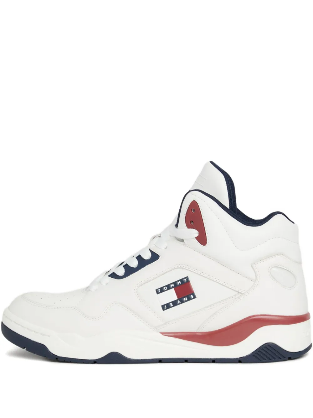 Tommy Jeans logo-print sneakers White