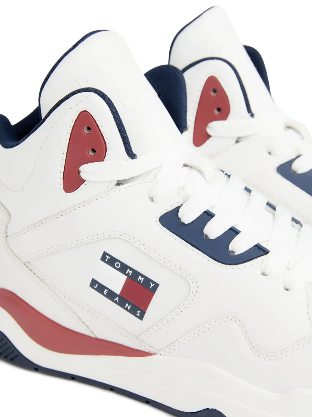 Tommy Jeans logo-print sneakers White