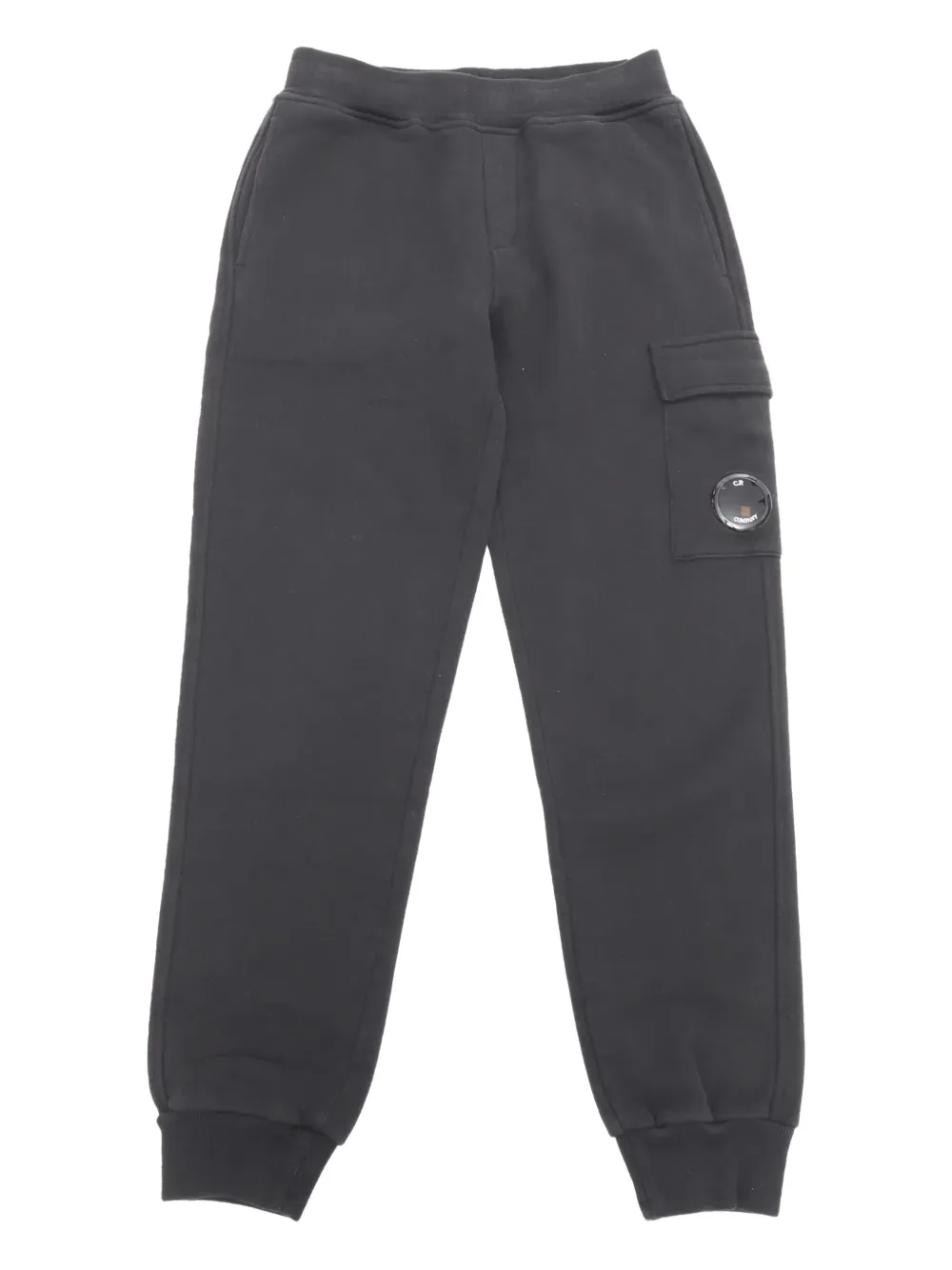 C.P. Company Kids Joggingbroek met Lens-detail Zwart
