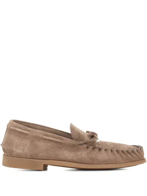 Alexander Hotto zapatos top sider de gamuza