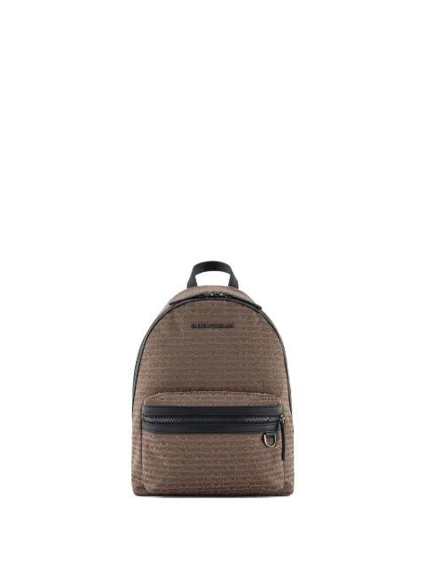 Emporio Armani شنطة ظهر 'زاينو' جاكار