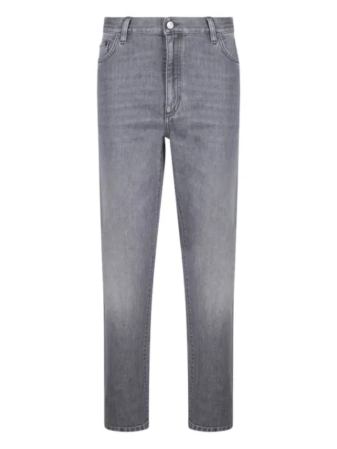 Zegna jeans con parche del logo