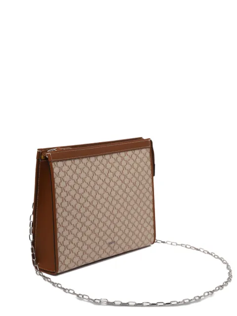 Max Mara bolsa de mano con logo en jacquard