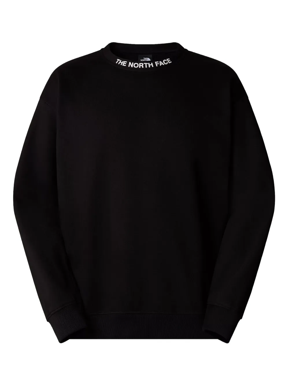 The North Face Sweater met logoprint Zwart